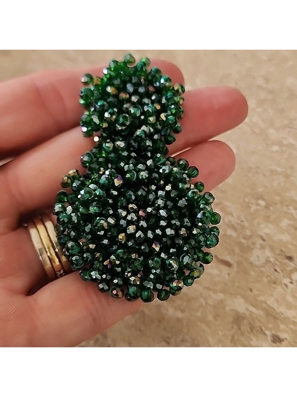 Unique Beaded Earrigs - Picture 4 of 4